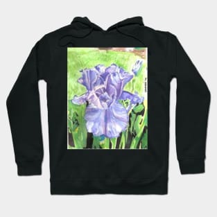 Iris Flower Hoodie